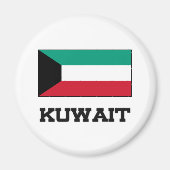 Koeweit Flag Magneet (Voorkant)