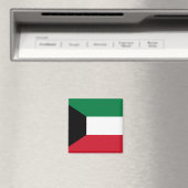 Koeweit Flag Magneet (Insitu (Vaatwasser))