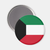 Koeweit Flag Magnet (Voorkant / Achterkant)