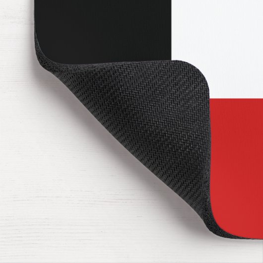 Koeweit Flag Mousepad Muismat (Hoek)