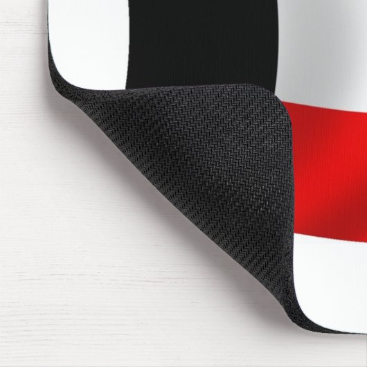 Koeweit Flag Mousepad Muismat (Hoek)