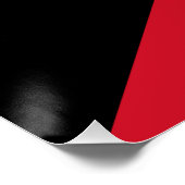 Koeweit Flag Perfect Poster (Hoek)