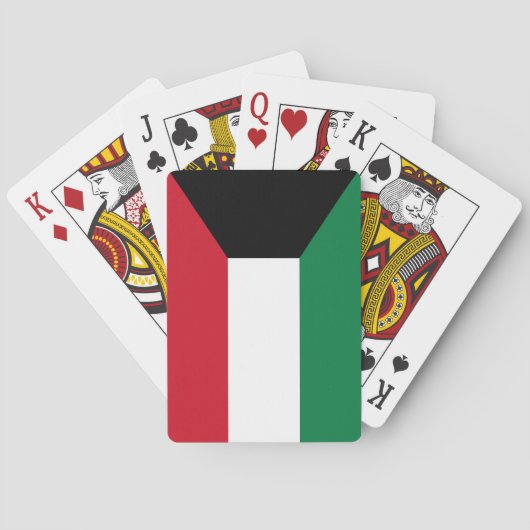 Koeweit Flag Pokerkaarten (Achterkant)
