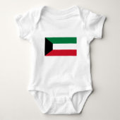 Koeweit Flag Romper (Voorkant)