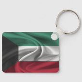 Koeweit Flag Sleutelhanger (Voorkant)