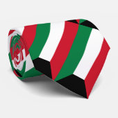 Koeweit Flag Stropdas (Opgerold)