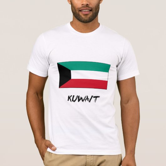 Koeweit Flag T-shirt (Voorkant)