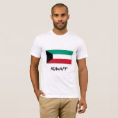 Koeweit Flag T-shirt (Voorkant volledig)
