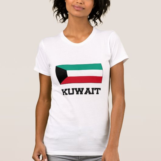 Koeweit Flag T-shirt (Voorkant)