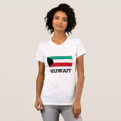 Koeweit Flag T-shirt (Voorkant volledig)