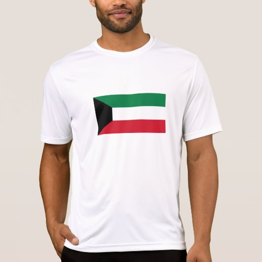 Koeweit Flag T-shirt (Voorkant)