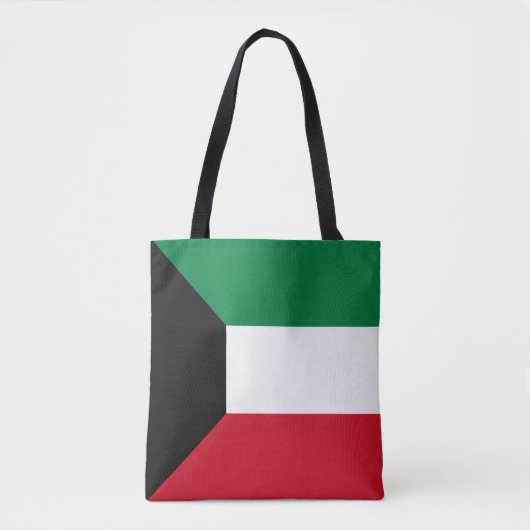 Koeweit Flag Tote Bag (Voorkant)