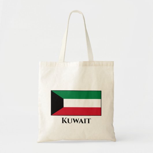 Koeweit Flag Tote Bag (Voorkant)