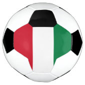 Koeweit Flag Voetbal (Gedraaid)