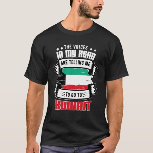 Koeweit in mijn hoofd t-shirt (Voorkant)