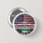 Koeweit Koeweit US Verenigde Staten Verenigde Stat Ronde Button 5,7 Cm (Voorkant /achterkant)
