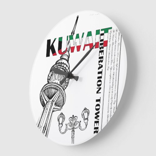 Koeweit Liberation Tower Clock Grote Klok (Hoek)