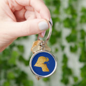 Koeweit Map Sleutelhanger (Hand)