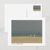 Koeweit, mensen op het strand van Fahaheel Briefkaart (Voorkant / Achterkant)