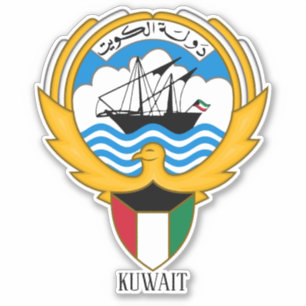 Koeweit National Emblem Patriotic Sticker