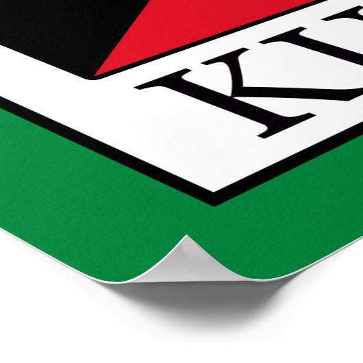 Koeweit Poster (Hoek)