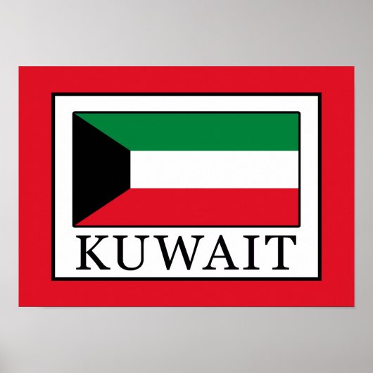 Koeweit Poster (Voorkant)