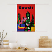 Koeweit reisposter poster (Keuken)