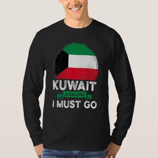Koeweit roept dat ik naar Koeweits erfgoed moet ga T-shirt (Voorkant)