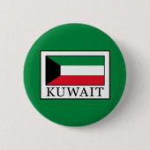 Koeweit Ronde Button 5,7 Cm (Voorkant)