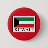 Koeweit Ronde Button 5,7 Cm (Voorkant)