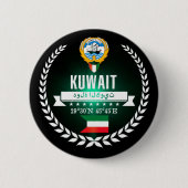 Koeweit Ronde Button 5,7 Cm (Voorkant)