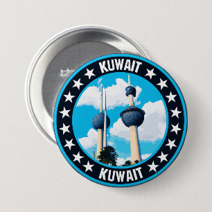 Koeweit Ronde Button 7,6 Cm
