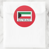 Koeweit Ronde Sticker (Tas)