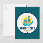 Koeweit Stad Koeweit Midden-Oosten Briefkaart (Voorkant / Achterkant)