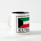 Koeweit Tweekleurige Koffiemok (Voorkant links)