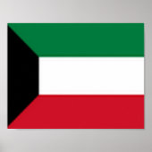 Koeweit - vlag - poster (Voorkant)