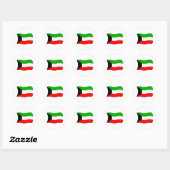 Koeweit Vlag Sticker (Vel)