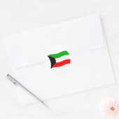 Koeweit Vlag Sticker (Envelop)