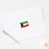 Koeweit Vlag Sticker (Envelop)