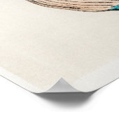 Koeweitbollen van Kono Bairei (1844-1895) Poster (Hoek)