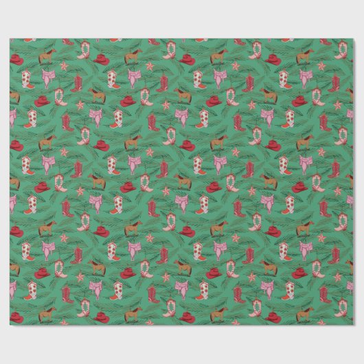 Koeweitjestehaw-papier voor kerstcadeautjes cadeaupapier (Vlak)