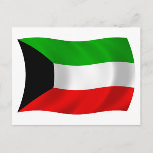 Koeweitse Vlag Ansichtkaart Briefkaart