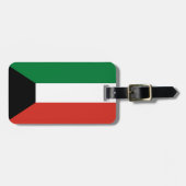 Koeweitse vlag bagagelabel (Voorkant horizontaal)