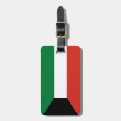 Koeweitse vlag bagagelabel (Voorkant verticaal)