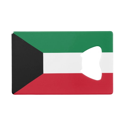 Koeweitse vlag creditkaart flessenopener (Voorkant (Horizontaal))