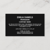 Koeweitse vlag & embleem, vlag van Koeweit Visitekaartje (Achterkant)