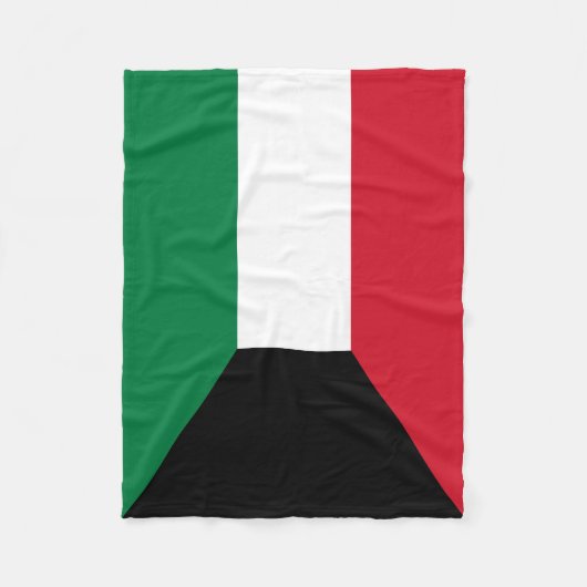 Koeweitse vlag fleece deken (Voorkant)
