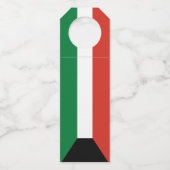 Koeweitse vlag flessenhanger (Voorkant)