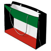 Koeweitse vlag groot cadeauzakje (Achterkant Gekanteld)