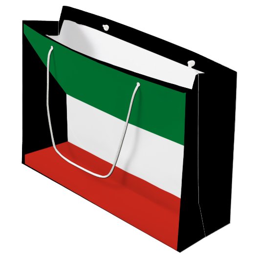 Koeweitse vlag groot cadeauzakje (Voorkant Gekanteld)